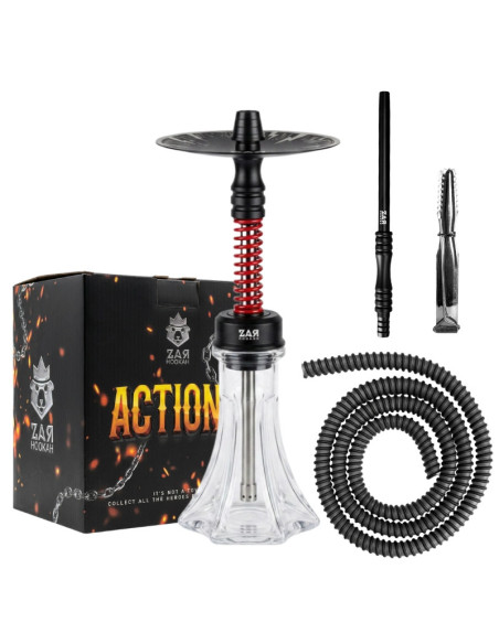 Cachimba Zar Action: 6 colores premium | Bengala Spain