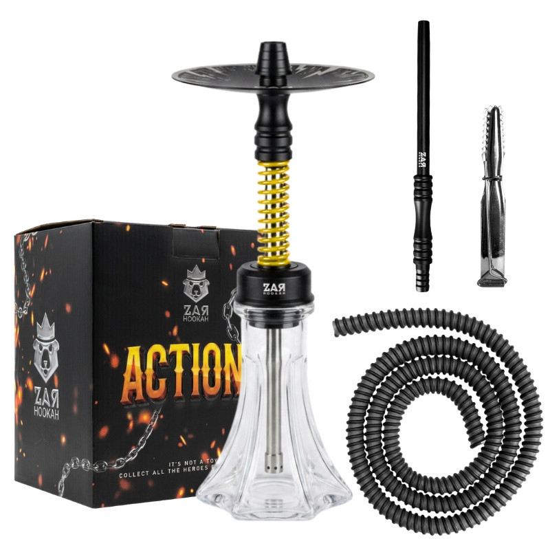Cachimba Zar Action: 6 colores premium | Bengala Spain