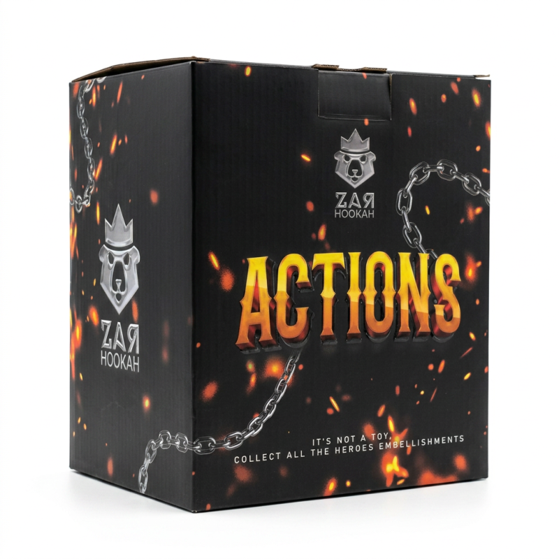 Cachimba Zar Action: 6 colores premium | Bengala Spain