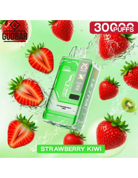 Pod Desechable Gudbar – Strawberry Kiwi · Calada directa y uso sencillo