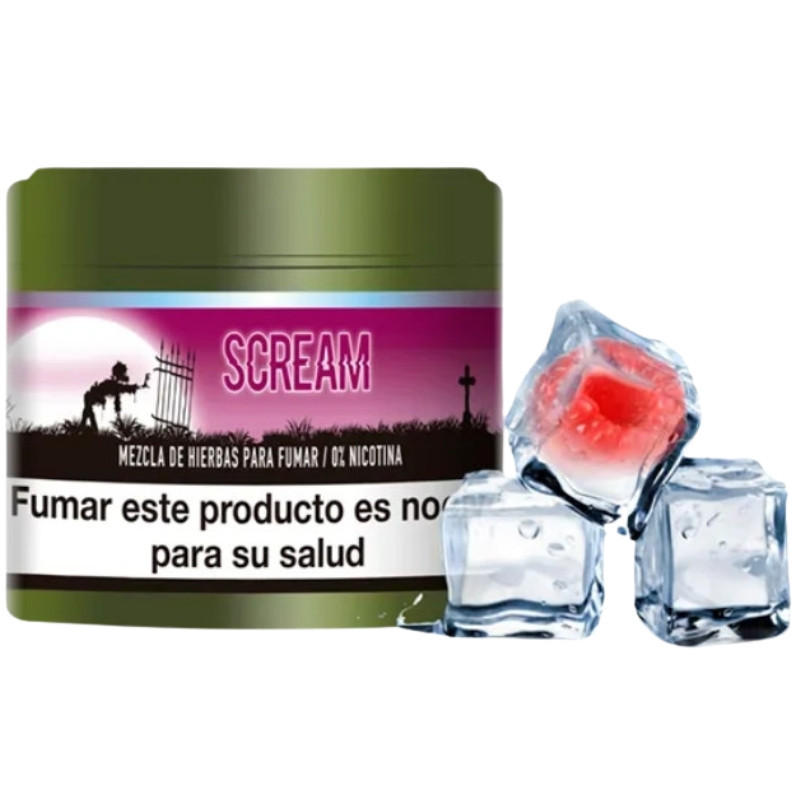 Melaza Zombie 200 g – Scream (Frambuesa Helada)