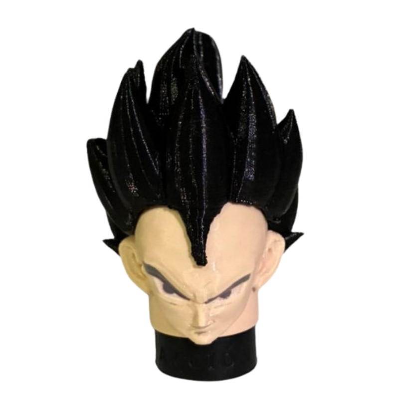 BOQUILLA 3D PELUCA NEGRA
