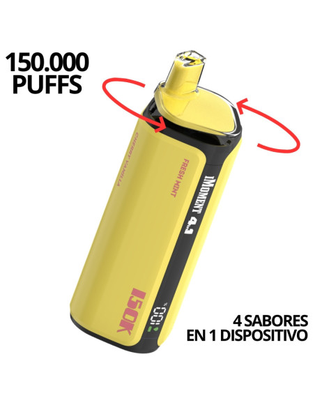 iMoment 4 en 1 150K · Menta/Fresa/Mango/Cereza | Bengala
