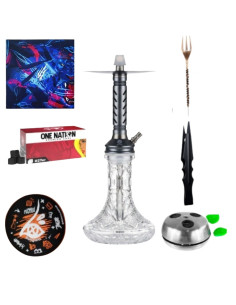 Pack Cachimba Zar Ramsey con Accesorios | Completo