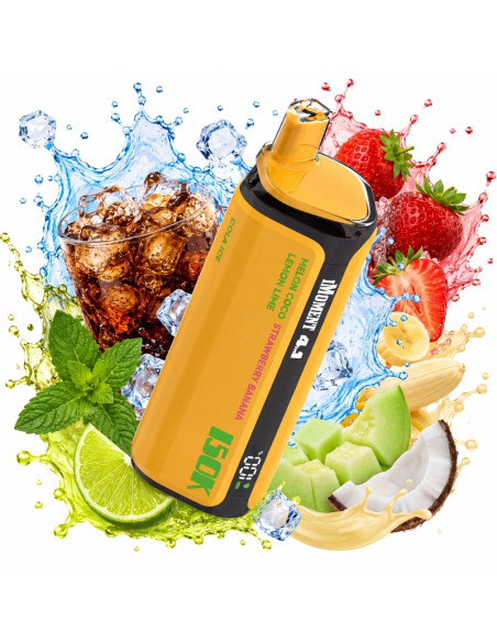 POD DESECHABLE IMOMENT 4 EN 1 (STRAWBERRY BANANA / LEMON LIME / MELON COCO / COLA ICE) 120K