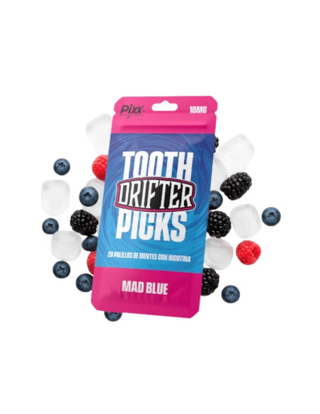 Palillos de Nicotina Drifter Mad Blue | Bengala Spain