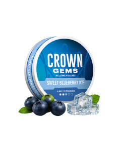 Bolsitas Crown Gems Blueberry Ice 4 y 8 mg | Bengala Spain