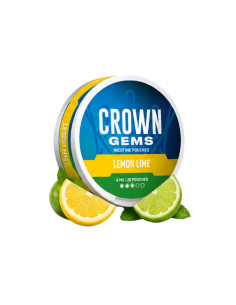 Bolsitas Crown Gems Lemon Lime 4 y 8 mg | Bengala Spain
