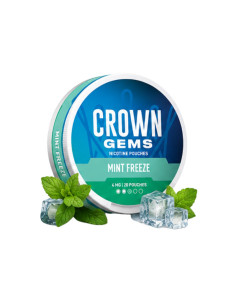 Bolsitas Crown Gems Mint Freeze 4 y 8 mg | Bengala Spain