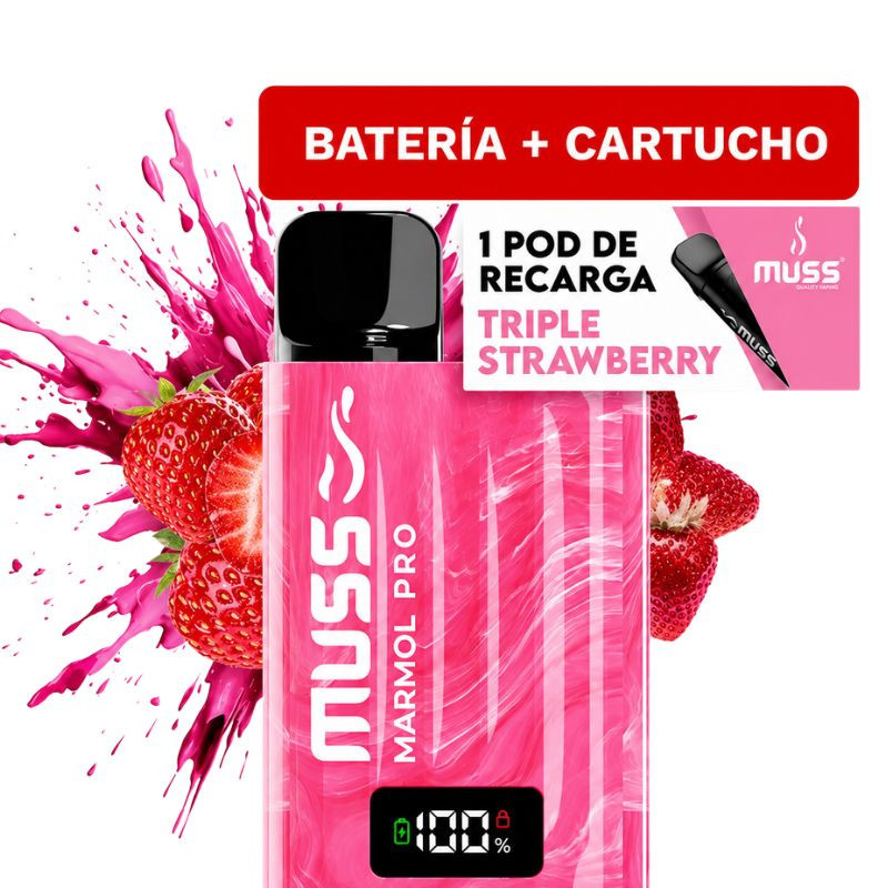 Muss Mármol Pro Kit Triple Strawberry | Bengala Spain