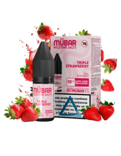 Sales Mübar Triple Strawberry 10 ml | Bengala Spain