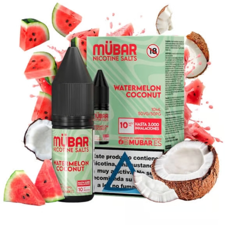 Sales Mübar Watermelon Coconut 10 ml | Bengala Spain