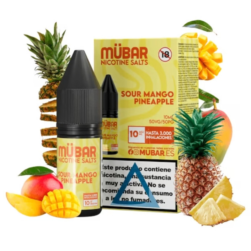 Sales Mübar Sour Mango Pineapple 10 ml | Bengala Spain