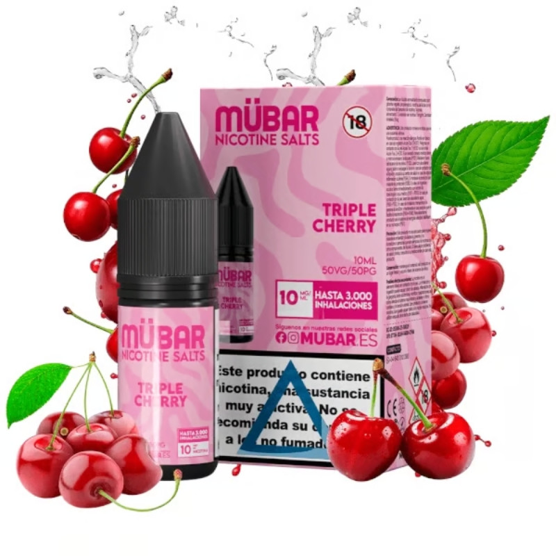 Sales Mübar Triple Cherry 10 ml | Bengala Spain