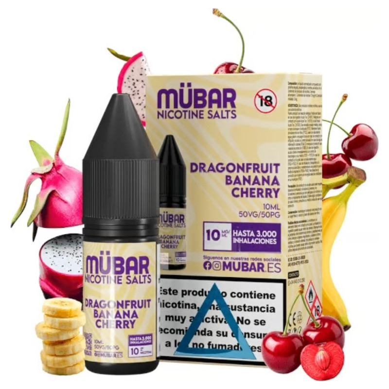 Sales Mübar Dragonfruit Banana Cherry 10 ml | Bengala Spain