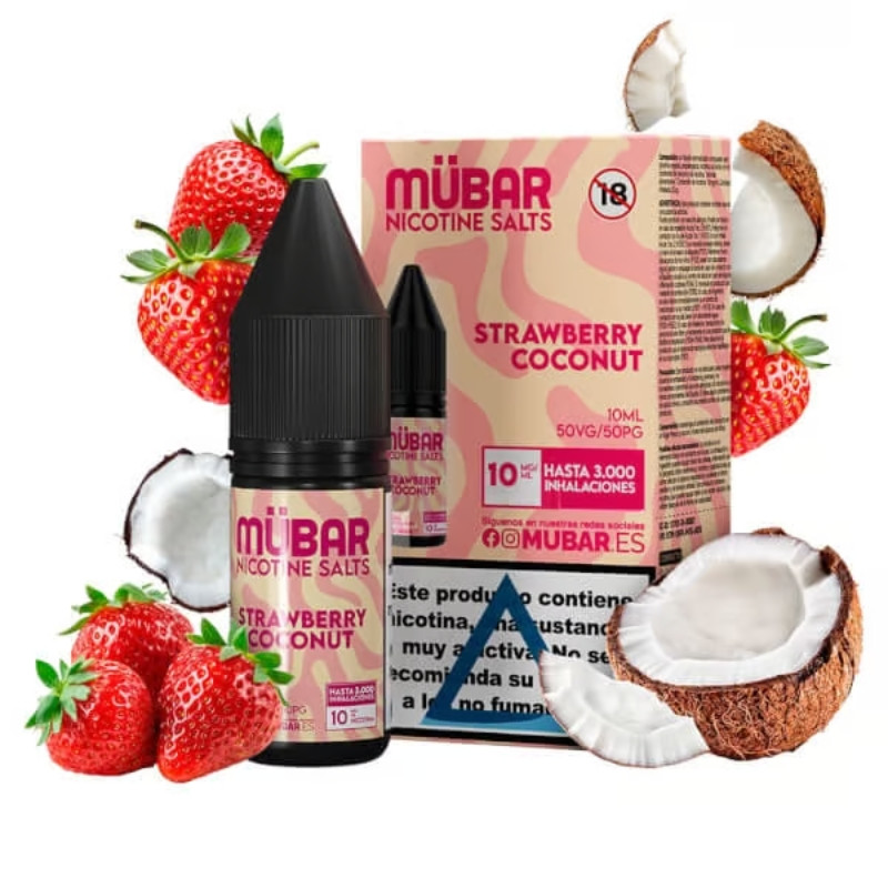Sales Mübar Strawberry Coconut 10 ml | Bengala Spain