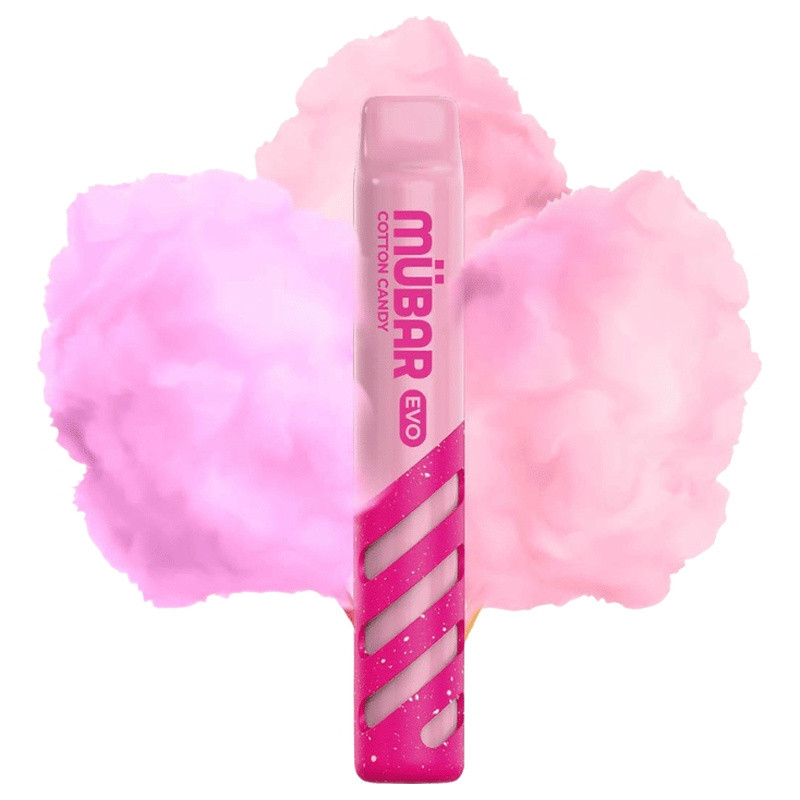 Vaper Mübar EVO 800 Cotton Candy | Bengala Spain