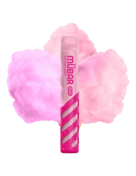 Vaper Mübar EVO 800 Cotton Candy | Bengala Spain