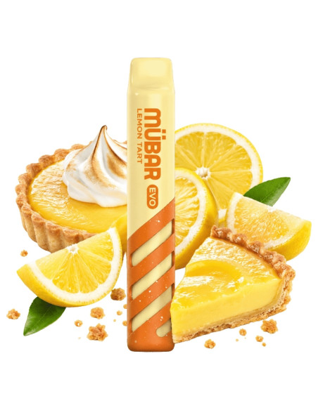 Vaper Mübar EVO 800 Lemon Tart | Bengala Spain