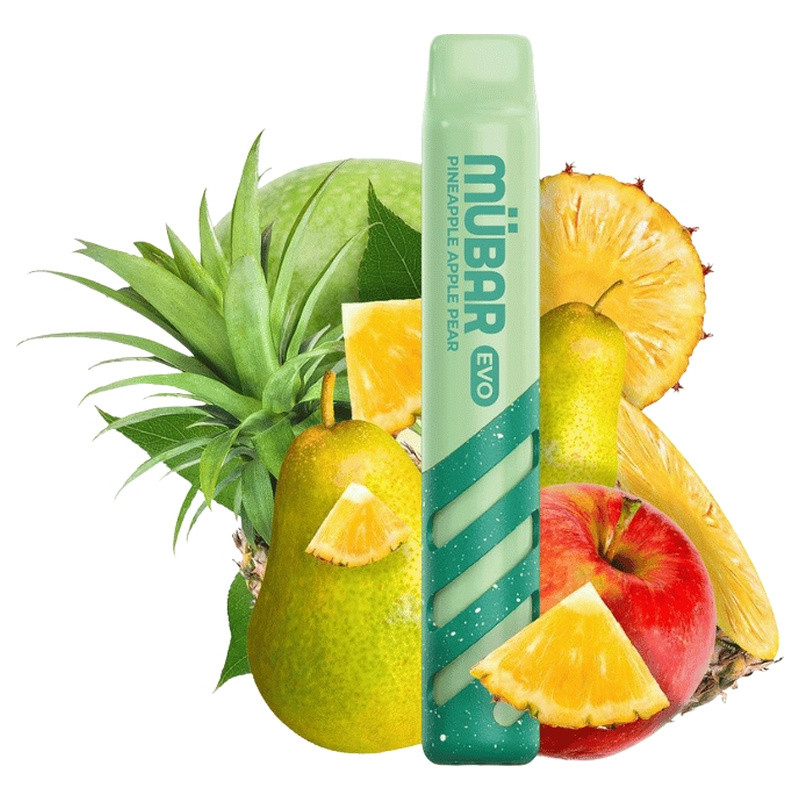 Vaper Mübar EVO 800 Pineapple Apple Pear | Bengala Spain