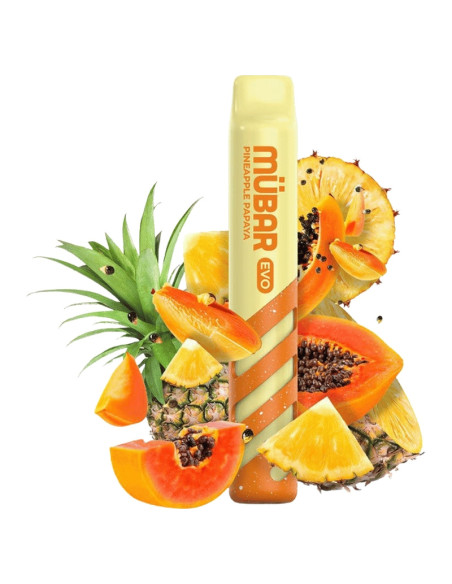 Vaper Mübar EVO 800 Pineapple Papaya | Bengala Spain
