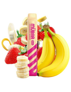 Vaper Mübar EVO 800 Strawberry Banana | Bengala Spain