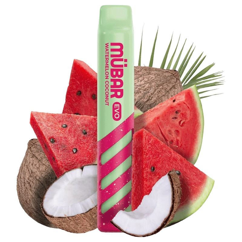 Vaper Mübar EVO 800 Watermelon Coconut | Bengala Spain