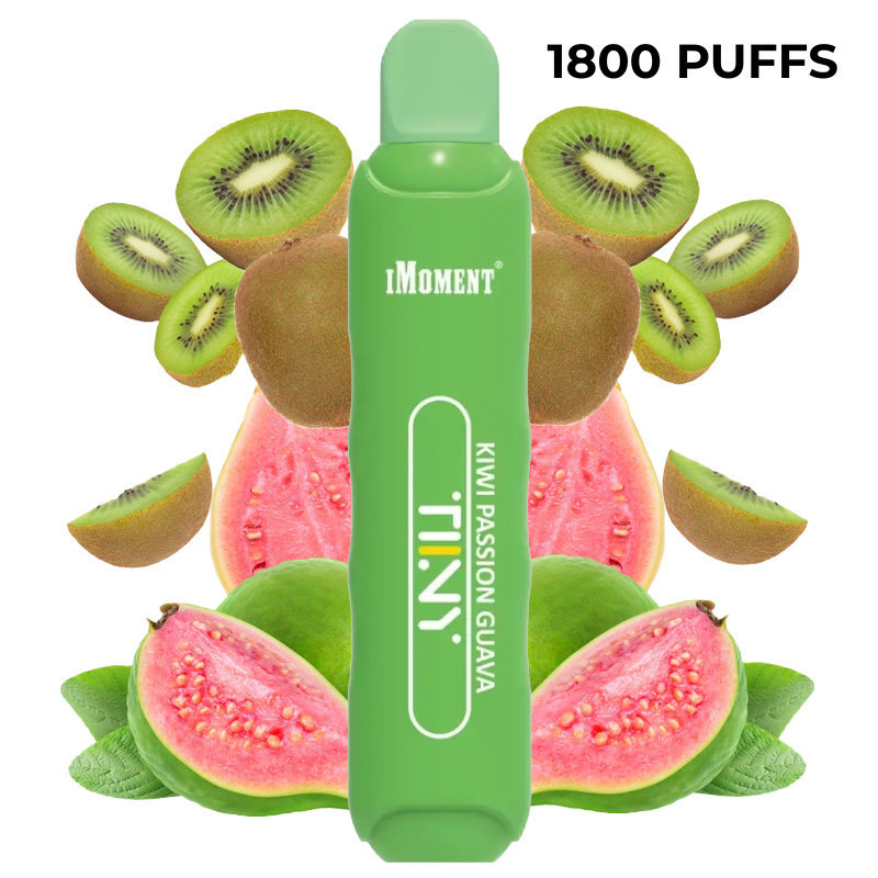 Caja iMoment Tiiny Kiwi Passion Guava - 10 unidades | Bengala Spain