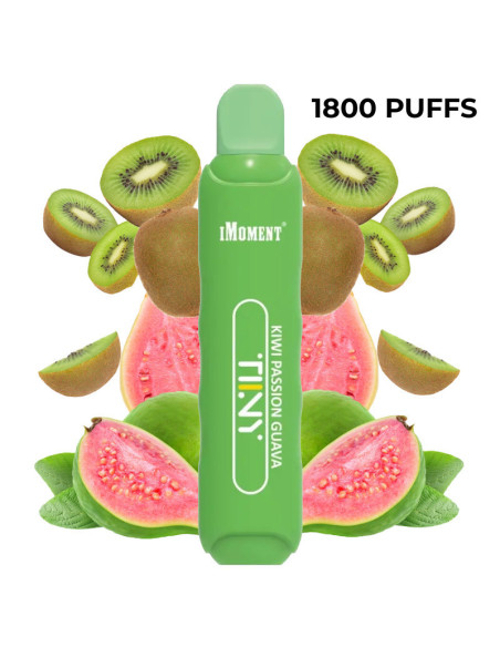 Caja iMoment Tiiny Kiwi Passion Guava - 10 unidades | Bengala Spain