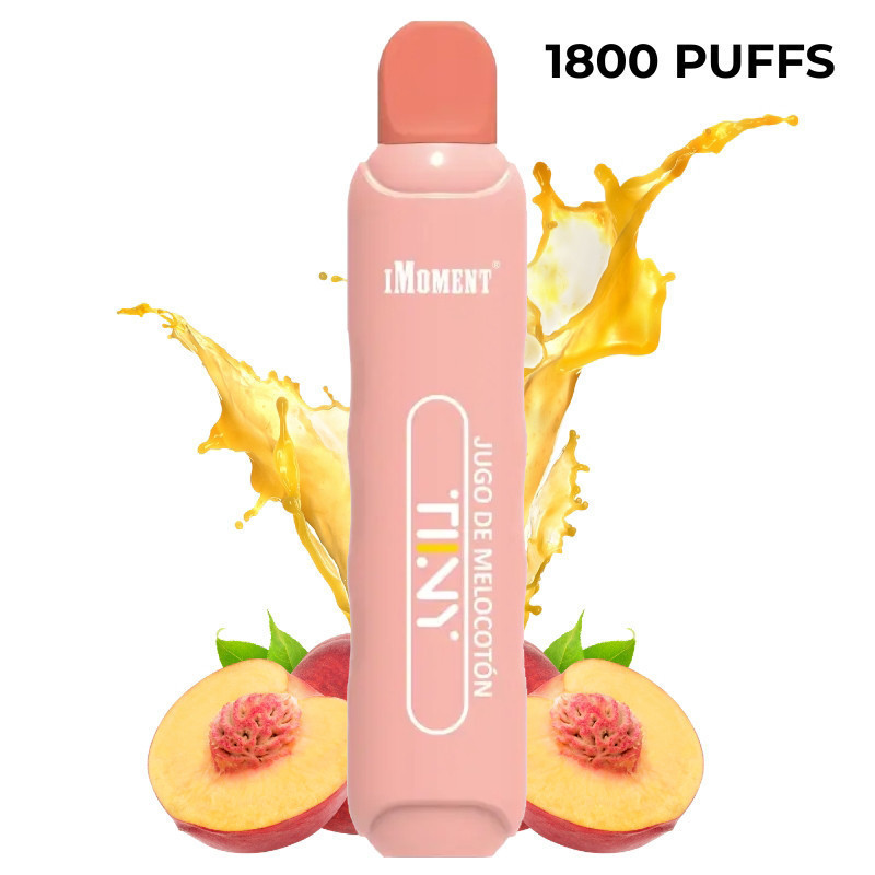 Caja iMoment Tiiny Peach Juice - 10 unidades | Bengala Spain