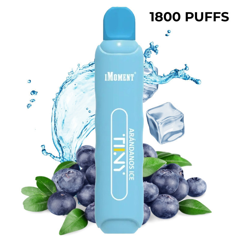 Caja iMoment Tiiny Blueberry Ice - 10 unidades | Bengala Spain