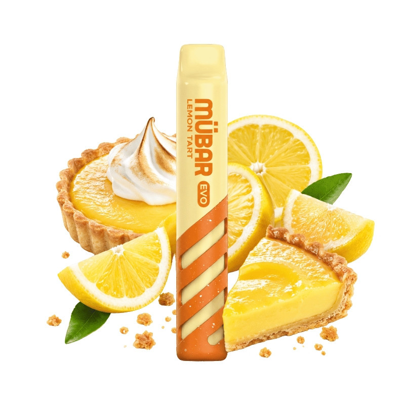 CAJA POD DESECHABLE MUBAR EVO 800 10UD - LEMON TART