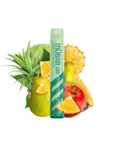 CAJA POD DESECHABLE MUBAR EVO 800 10UD - PINEAPPLE APPLE PEAR 2