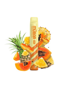 CAJA POD DESECHABLE MUBAR EVO 800 10UD - PINEAPPLE PAPAYA 2