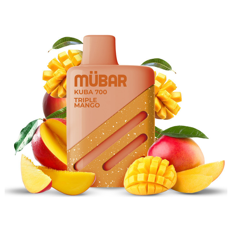 Vaper Mübar Kuba 700 Triple Mango | Bengala Spain