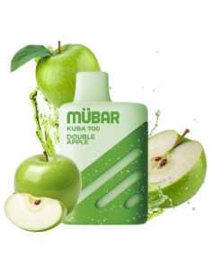 Vaper Mübar Kuba 700 Double Apple | Bengala Spain