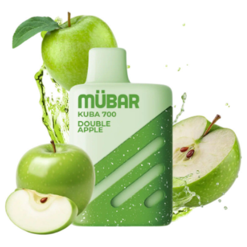Vaper Mübar Kuba 700 Double Apple | Bengala Spain