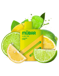 POD DESECHABLE MUBAR KUBA 700 - LEMON LIME | BENGALASPAIN