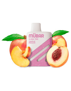POD DESECHABLE MUBAR KUBA 700 - TRIPLE PEACH | BENGALASPAIN