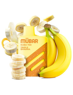 POD DESECHABLE MUBAR KUBA 700 - TRIPLE BANANA | BENGALASPAIN