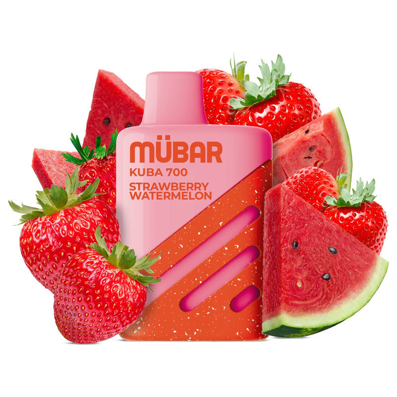 POD DESECHABLE MUBAR KUBA 700 - STRAWBERRY WATERMELON
