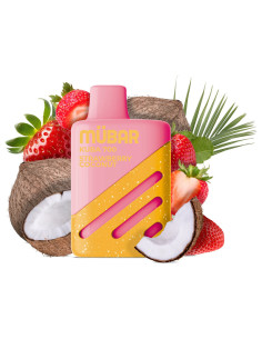 POD DESECHABLE MUBAR KUBA 700 - STRAWBERRY COCONUT | BENGALASPAIN