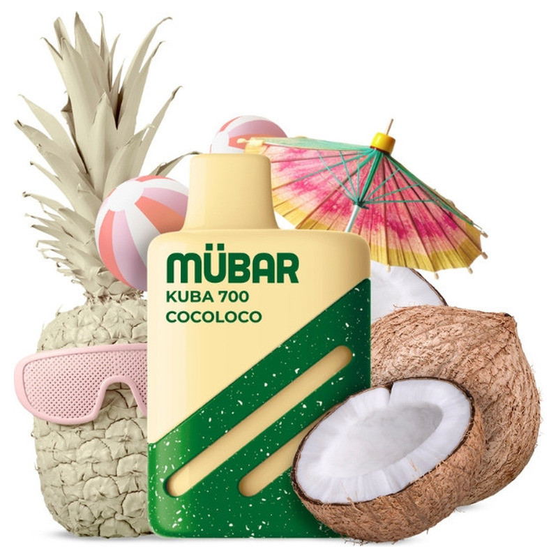 POD DESECHABLE MUBAR KUBA 700 - COCOLOCO | BENGALASPAIN