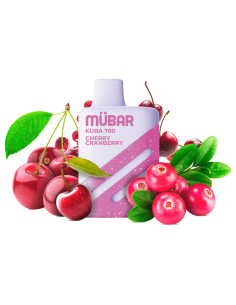 POD DESECHABLE MUBAR KUBA 700 - CHERRY CRANBERRY | BENGALASPAIN