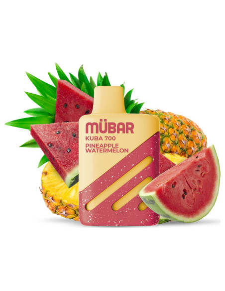 Vaper Mübar Kuba 700 Pineapple Watermelon | Bengala Spain