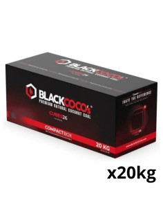Cajón 20 kg carbón Black Coco 26 mm | Bengala Spain