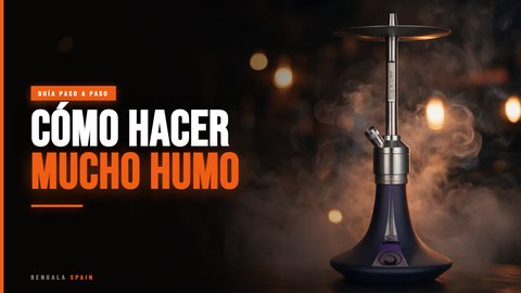 Cómo hacer mucho humo con una cachimba