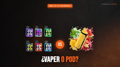 ¿VAPER O POD? CONOCE LAS DIFERENCIAS
