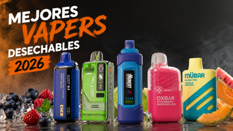 ✅ Mejores Vapers Desechables 2026 😏
