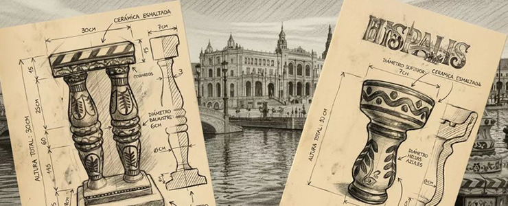 Cazoleta HISPALIS: el homenaje de Bengala Spain a la Plaza de España